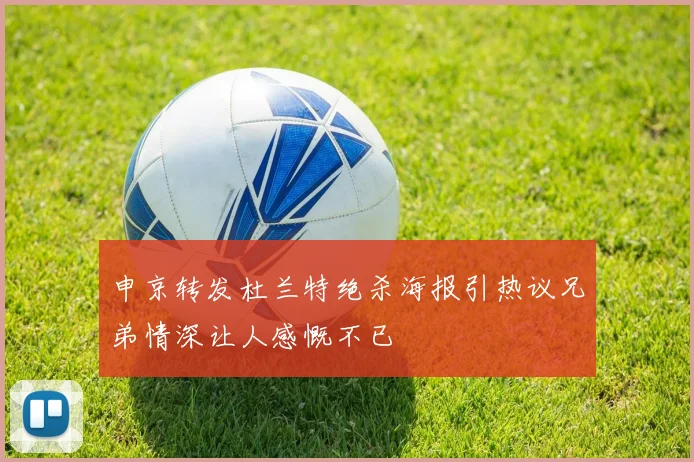 申京转发杜兰特绝杀海报引热议兄弟情深让人感慨不已